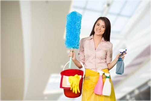 Lambeth cleaning professionals working on detailed deep cleaning tasks