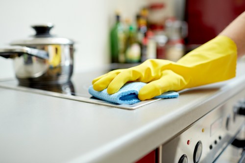 Dust and dirt removal during rug cleaning in Lambeth