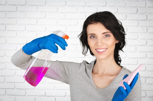 Professional Lambeth cleaning service maintaining a fresh and organized space